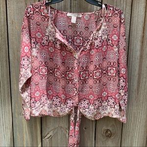 Forever 21 women blouse/L